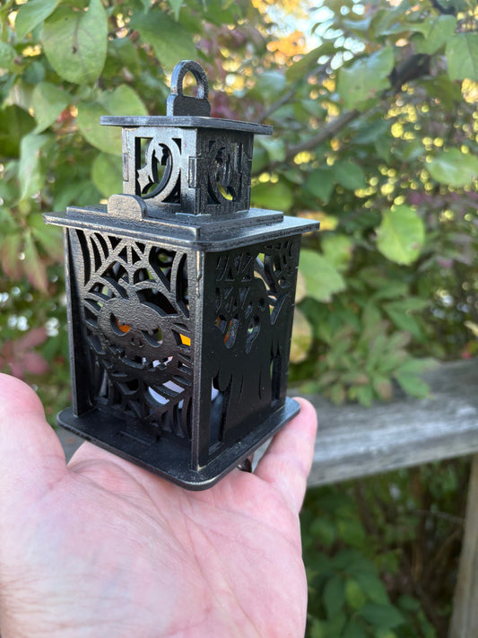 Laser cut Halloween Lantern