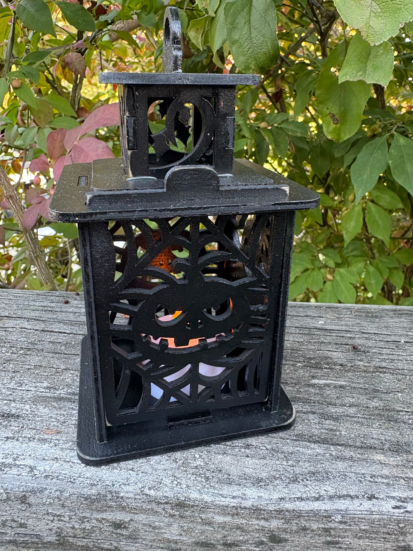 Laser cut Halloween Lantern