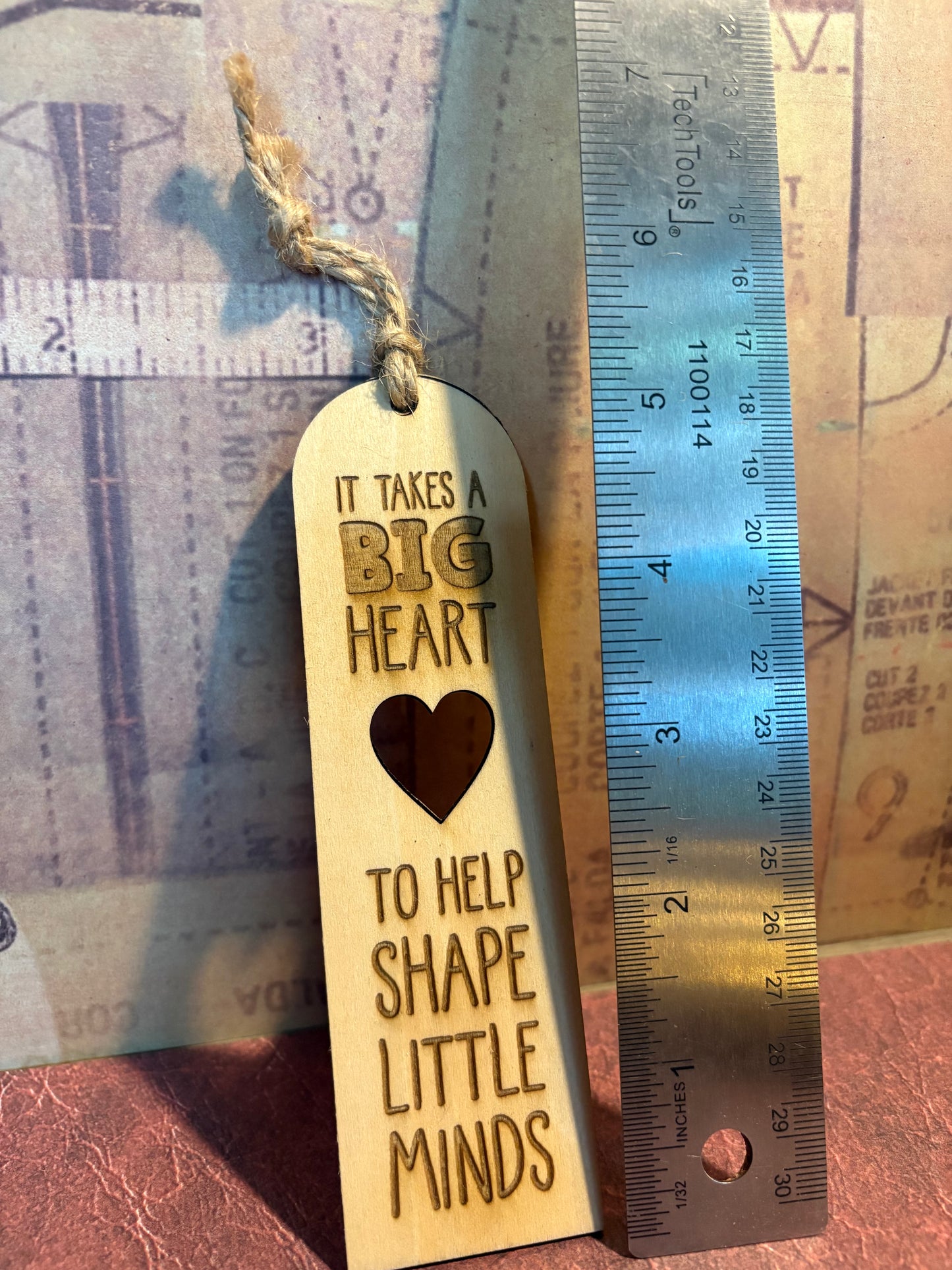Wooden Bookmark